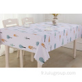 nappe de table en vinyle pour restaurant